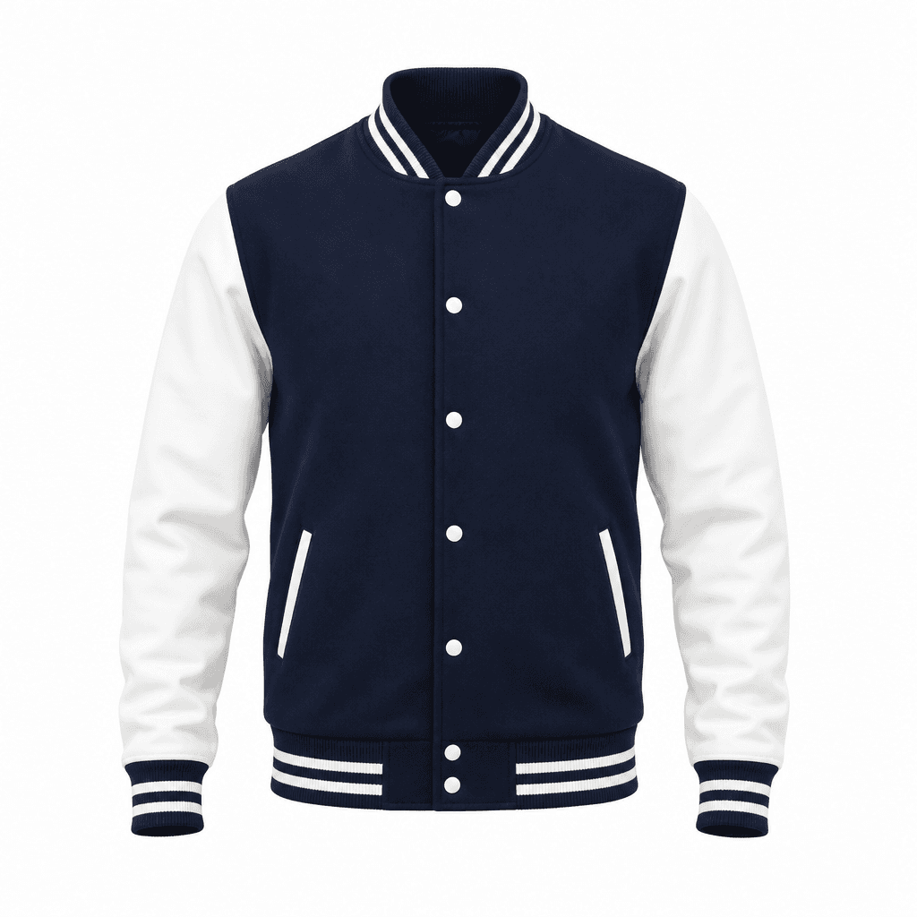 客製棒球外套（Varsity）示意圖