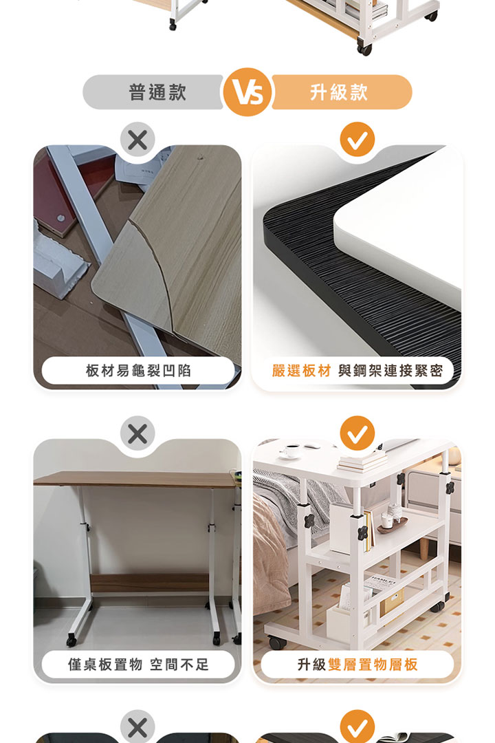 移動床邊桌 商品詳情 3