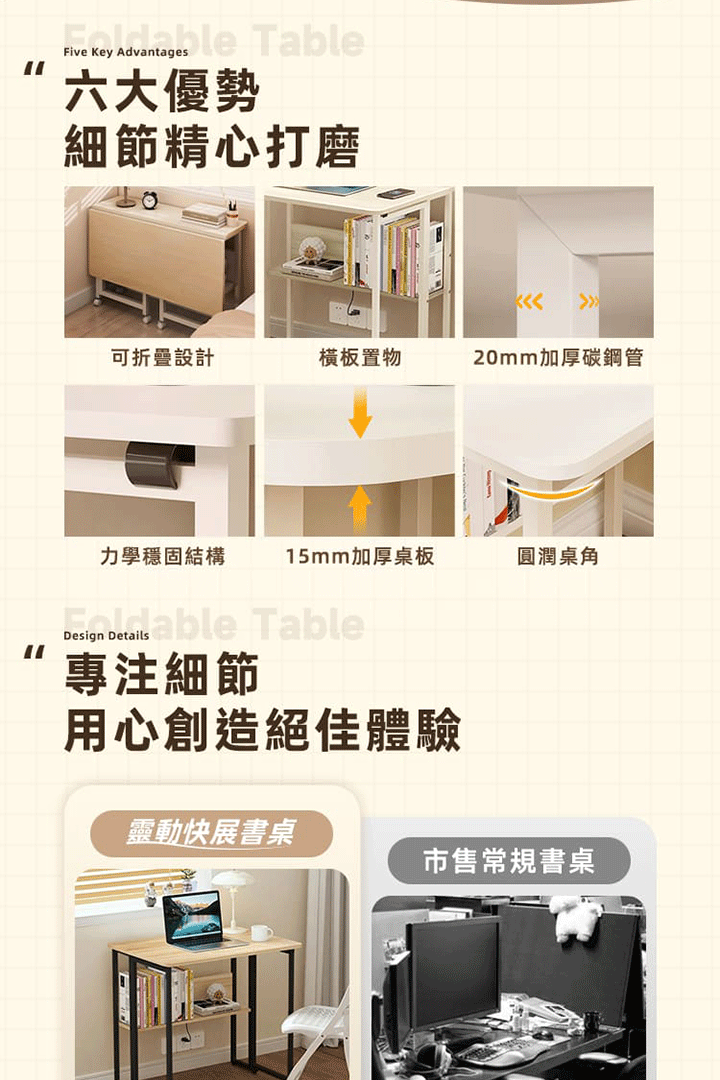 靈動快展書桌 商品詳情 2