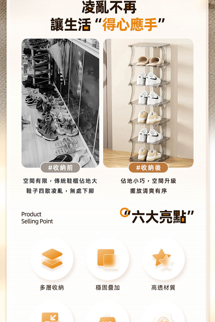 27 面寬鞋架 商品詳情 2