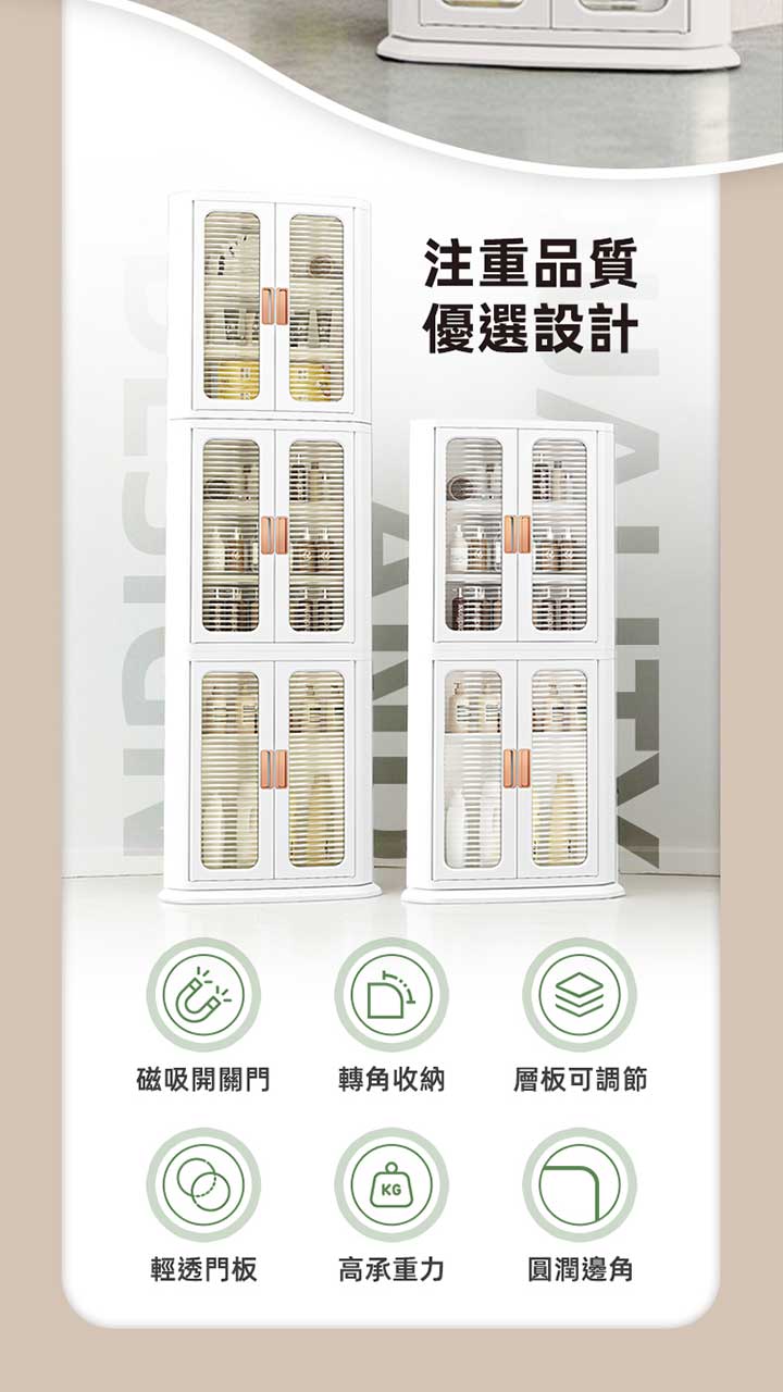 轉角折疊巧櫃 商品詳情 2