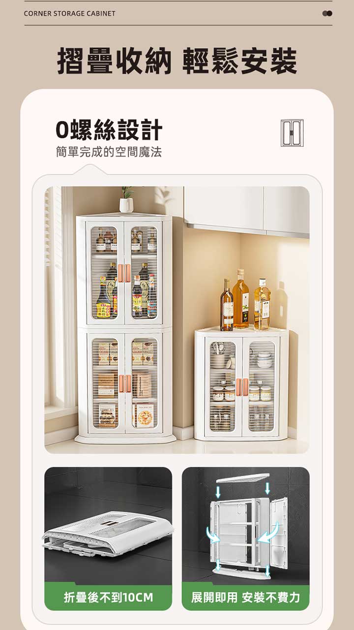轉角折疊巧櫃 商品詳情 3